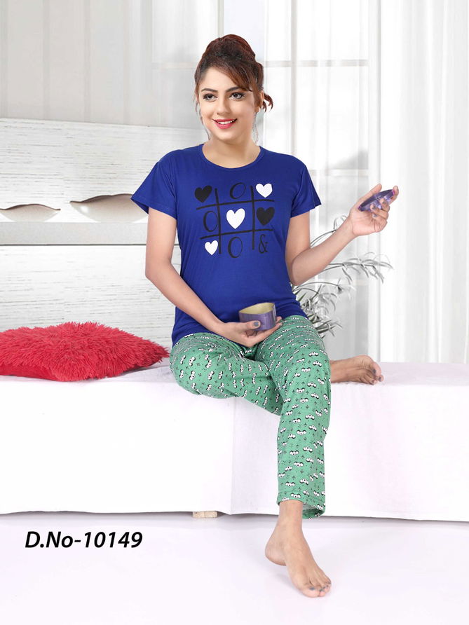 Kavyansika Pocket Friendly 988 Night Wear Hosiery Cotton Nightdress Collection